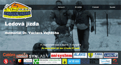 Desktop Screenshot of ledovajizda.cz