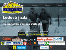 Tablet Screenshot of ledovajizda.cz